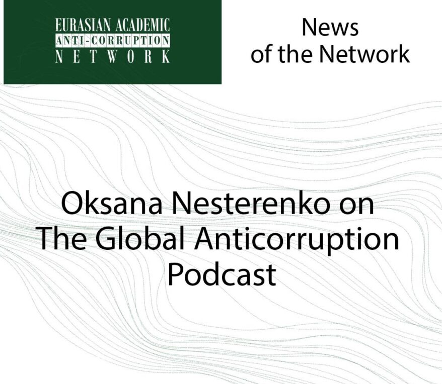 The head of ACREC Oksana Nesterenko shared the view on the corruption in Russia and how it influences the War in Ukraine