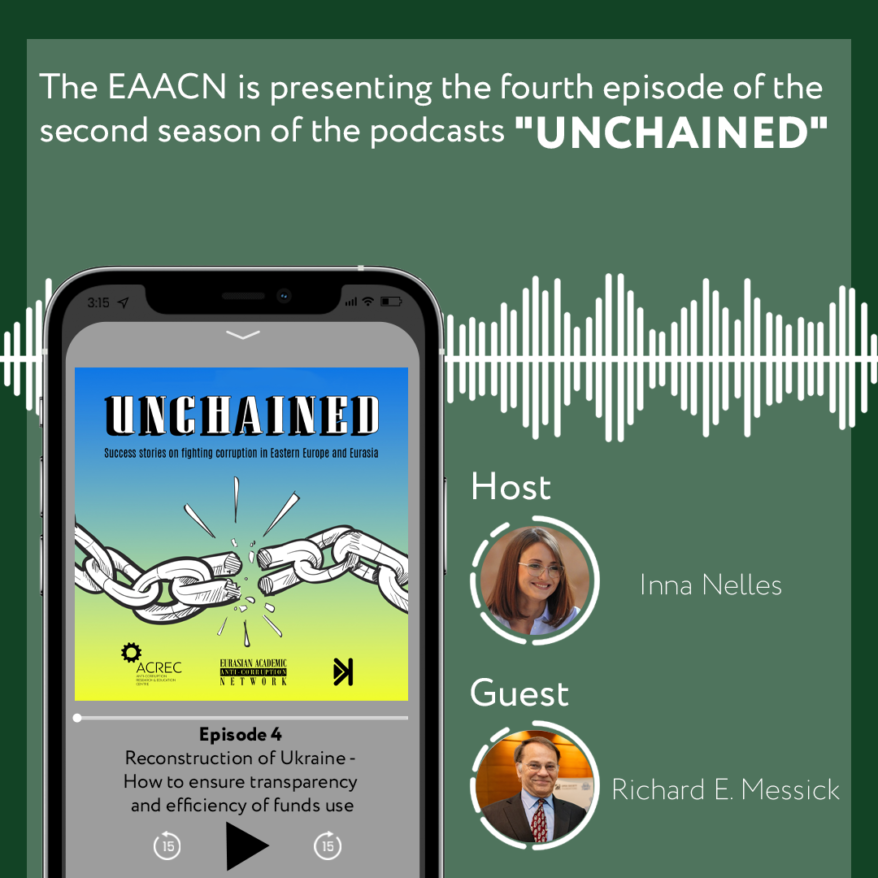 Season 2 Episode 4 “Reconstruction of Ukraine – How to ensure transparency and efficiency of funds use”
